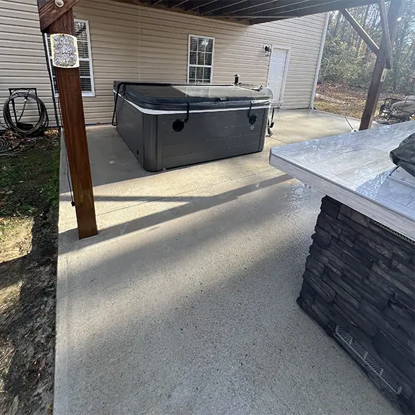 After: Concrete Cleaning